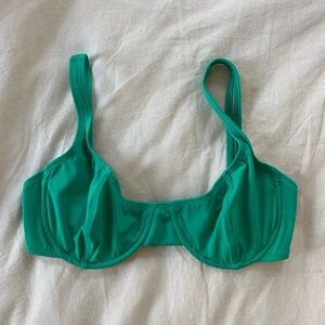 Nu Swim Laser Top, Size L, Algae